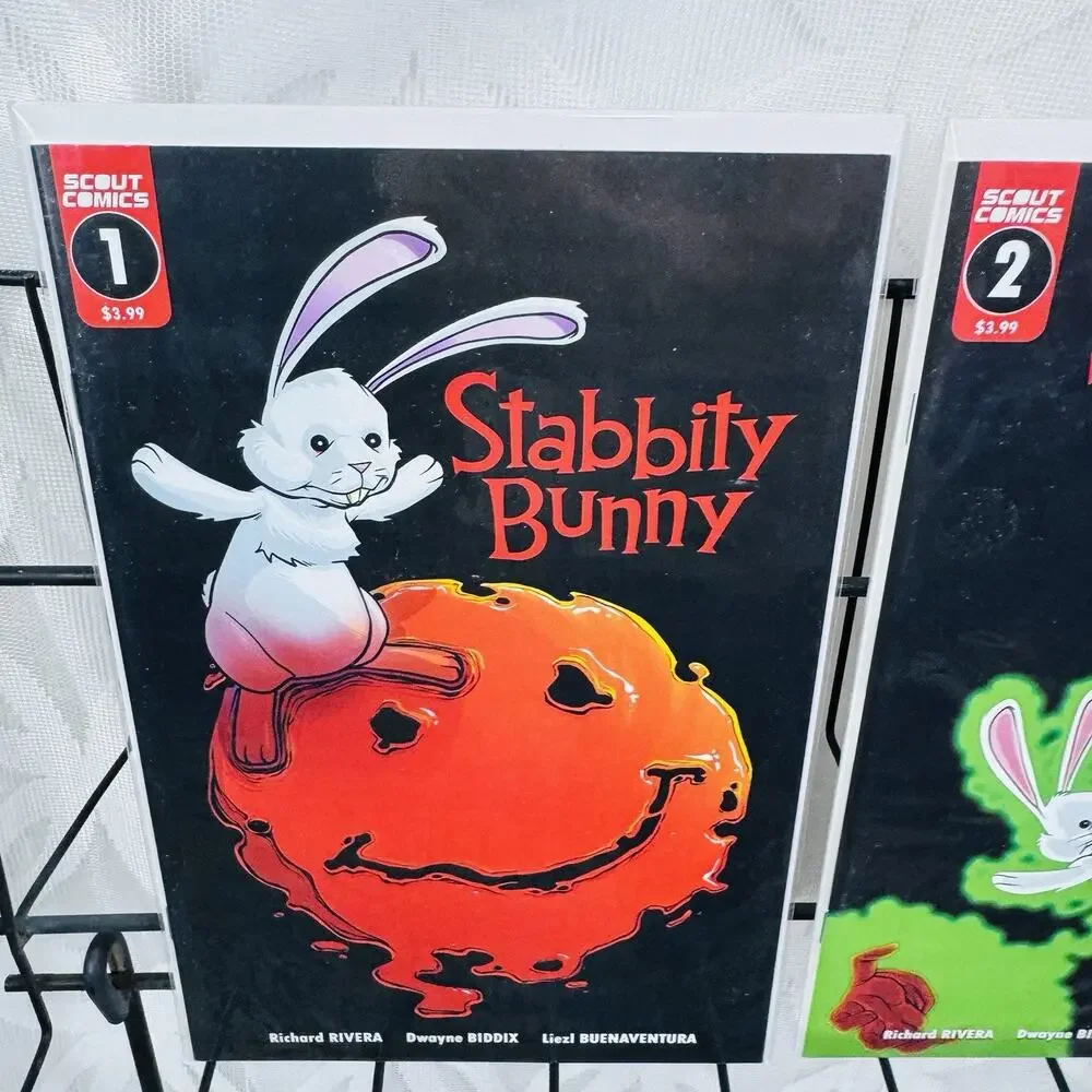 Stabbity Bunny #1-3‎ Lot SCOUT Comics 2018